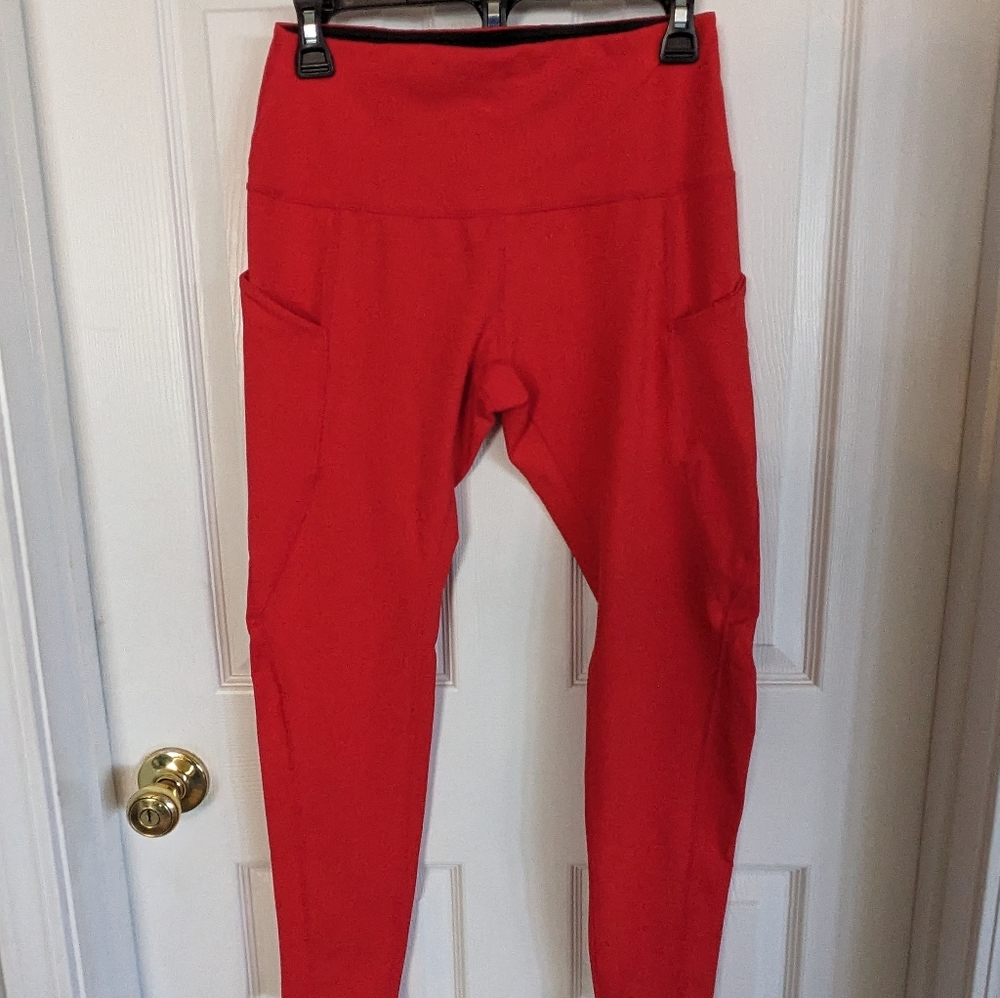 Ododos leggings, M, red